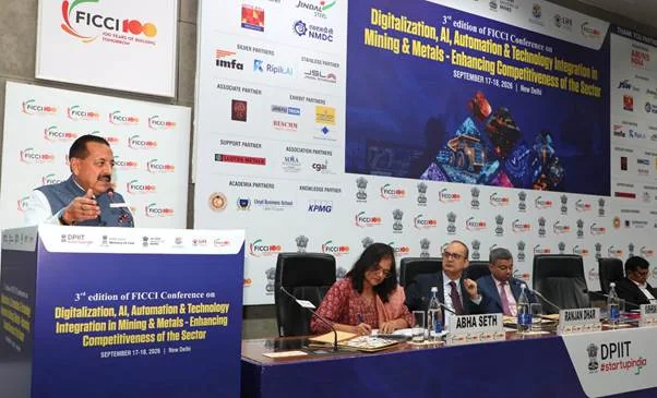 भारत खनन क्षेत्र में प्रौद्योगिकी आधारित प्रतिस्पर्धात्मक लाभ प्राप्त करना चाहता है: डॉ. जितेंद्र सिंह